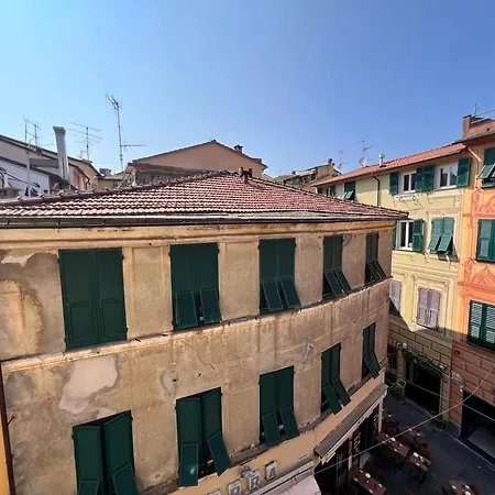 Lejlighed Casa Del Pozzo, 90 Mq, 2b 1b, Cozy Top-floor Ligurian Stay, No Lift, Steps From The Sea